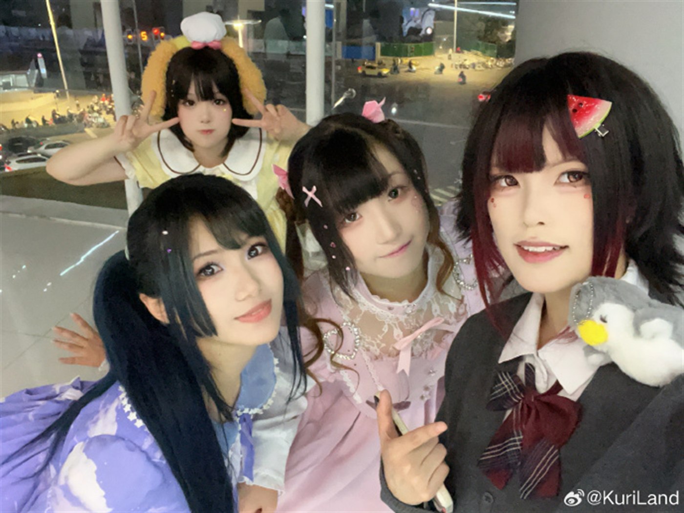 KuriLand 四位成员在星跃金陵 Fes Vol.22 当日的现场照片